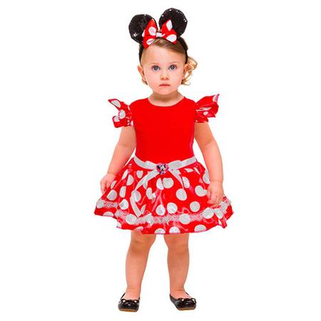 Imagem de Fantasia Minnie Infantil para Bebê