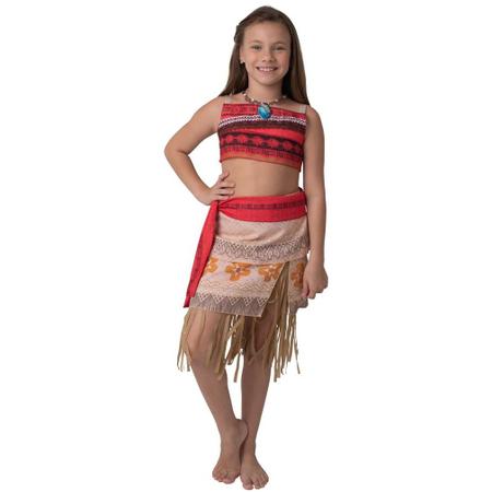 Conjunto de fantasia e roupa de cosplay moana maui, 3 peças