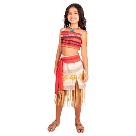 Fantasia Moana, Roupa Infantil para Menina Usado 38821706