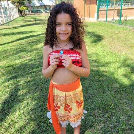 Fantasia Moana Bebe até Anos Ou 90 Cm