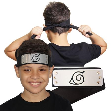 Manto Naruto Akatsuki Cosplay Infantil Juvenil + Bandana