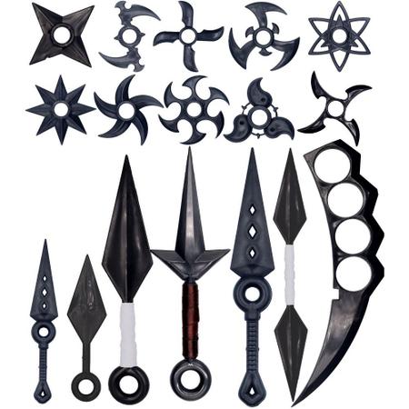 Kit bandana naruto akatsuki + kunai aldeia da folha konoha cosplay -  mvendas - Bandana - Magazine Luiza