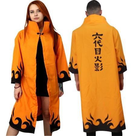 Capa Manto Akatsuki Naruto Cosplay Itachi + Bandana + Anel Tamanho