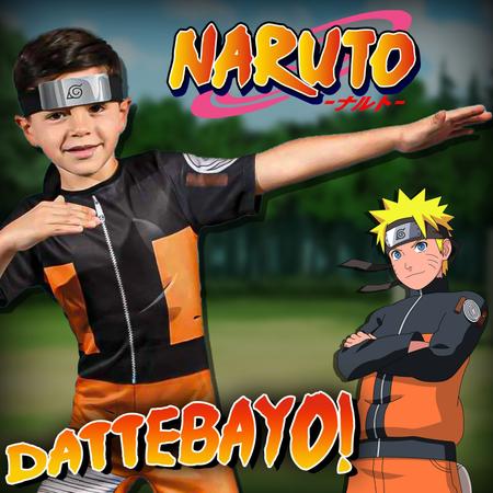 Fantasia Infantil Naruto Uzumaki Original Super Magia - SOOFISTIK