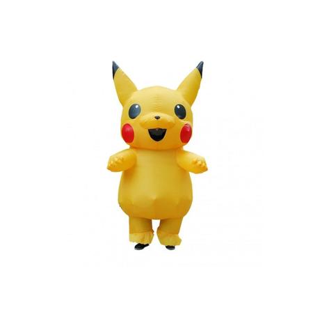 Pokemon Pikachu Jogo Roupas Infláveis, Bonecas, Fantasias Cosplay  Halloween, Performance de Festa, Adultos e Crianças - AliExpress