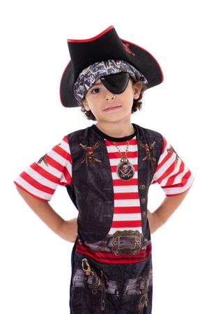Fantasia Pirata com Camisa Infantil - Loja Fantasia Bras