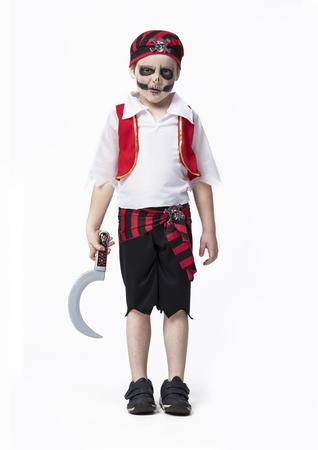 Fantasia Pirata Infantil Masculino C/ Bandana Halloween Festa - B Import -  Fantasias para Crianças - Magazine Luiza
