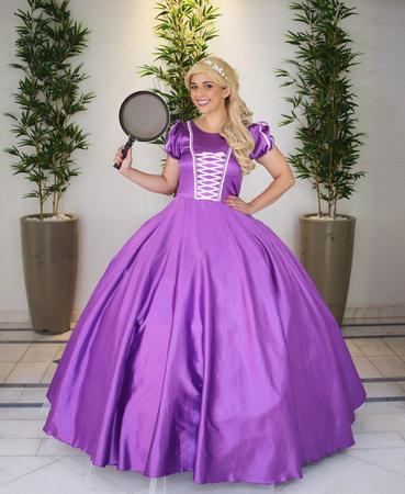 Vestido Princesa Sofia Luxo Festa Fantasia, Magalu Empresas