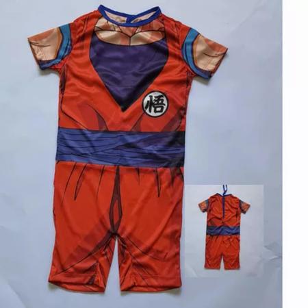 Fantasia Infantil Roupa Macacão Dragon Ball Goku Tam G - ZOOM BRINQUEDOS E  PRESENTES