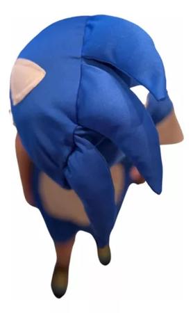 Fantasia Do Sonic Infantil Luxo Roupa Filme Pronta Entrega - Dia