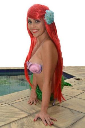 Fantasia Sereia Ariel adulto