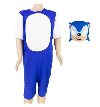 Fantasia Sonic Infantil Cosplay – Magia e Imaginacao