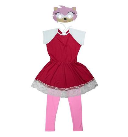 Fantasia Sonic Longo Infantil - Loja Fantasia Bras