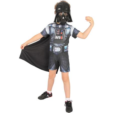 Imagem de Fantasia Star Wars Infantil Pvc Darth Vader P