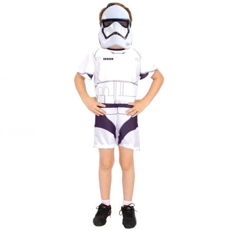 Imagem de Fantasia Star Wars Stormtrooper Infantil Curta Original Disney 1163