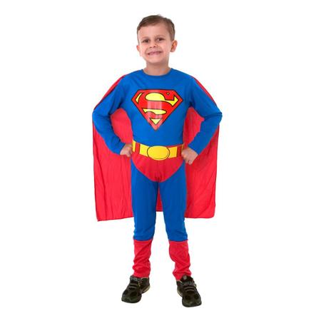 Imagem de Fantasia Super Homem Infantil - Standard