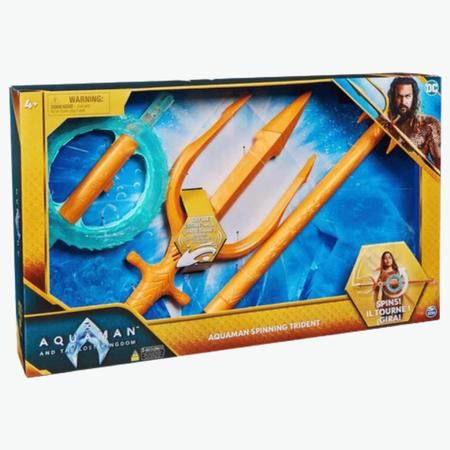 Fantasia Tridente Eletrônico Aquaman 2: O Reino Perdido 3456 - Sunny  Brinquedos - Fantasia - Magazine Luiza