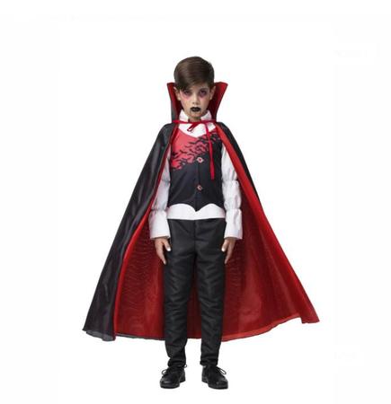 Fantasia Drácula Infantil Luxo em promoção é na Toymagazine.