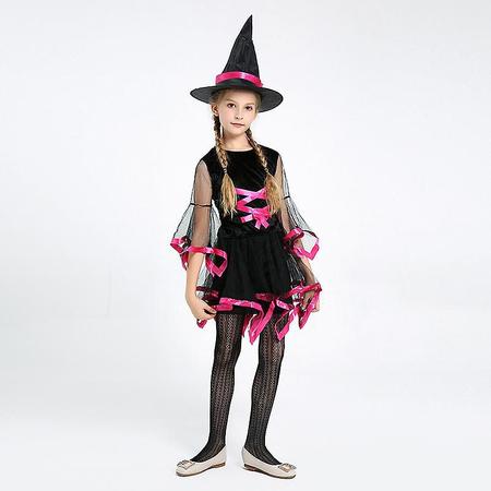 Vestido Bruxa Fantasia Infantil Importado!!! Halloween e Carnaval