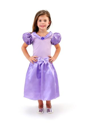 Fantasia Vestido Luxo Infantil Princesa Sofia / Rapunzel C/ Tiara - Kids -  Fantasias para Crianças - Magazine Luiza