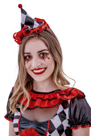 Fantasia Pierrot Macabro Halloween Feminino Adulto Anjo - Fantasias Adultos  - Felix Fantasias