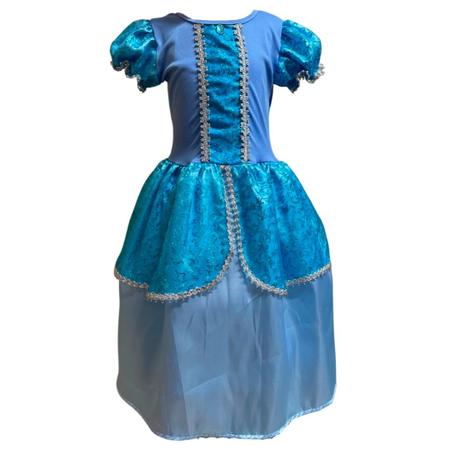 Imagem de Fantasia Vestido Princesa Cinderela