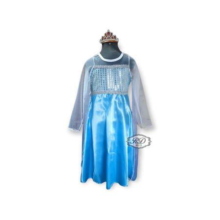 Fantasia Princesa Elsa - Frozen 2 - Toda Encanto
