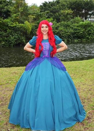 Fantasia Sereia Ariel adulto