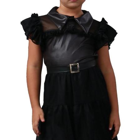 Fantasia Halloween Infantil Feminina Wanda Estampada - Extra Festas