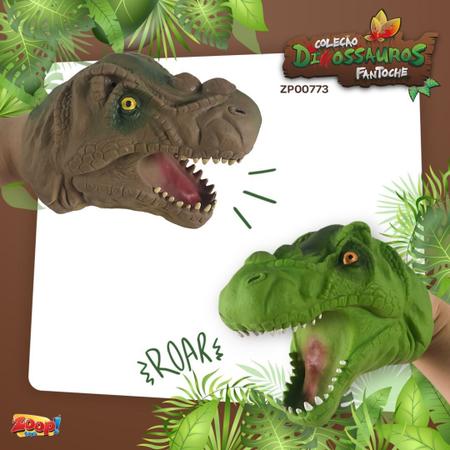 Fantoche Tiranossauro Rex Cabeça T-rex Brinquedo Infantil - Dupari