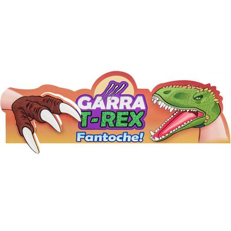 Imagem de Fantoche + Garra De Mão Dinossauro Tiranossauro Rex Marrom