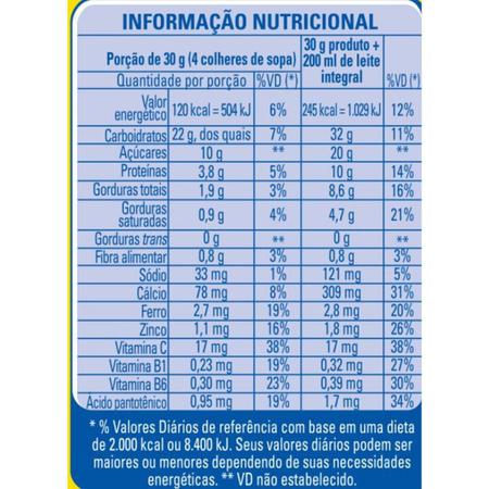 Imagem de Farinha Láctea Tradicional Nestlé 400G - Kit 03 Unidades