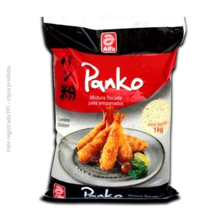 Imagem de Farinha Panko Empanar 1kg Flocada Empanado Crocante