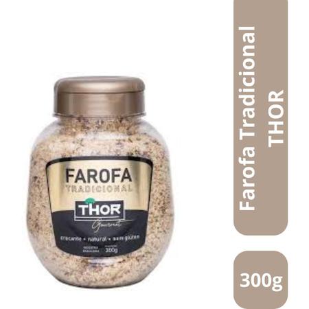 Imagem de Farofa Tradicional Crocante Sem Gluten Thor Pote 300G
