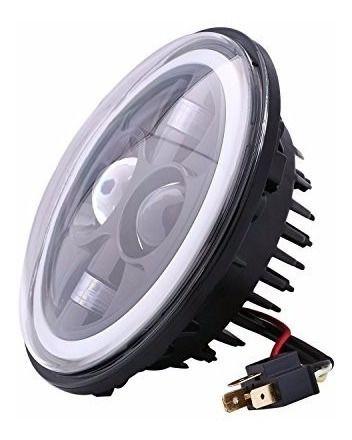 Imagem de Farol de led redondo 7" alto e baixo 60w 17cm unitário