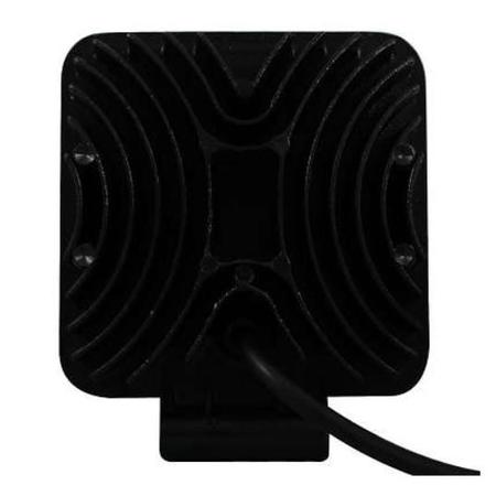 Farol De Milha 9 Leds Quadrado Universal 27W 6000K 12V 24V T - Tiger Auto Imagem de Farol De Milha 9 Leds Quadrado Universal 27W 6000K 12V 24V T