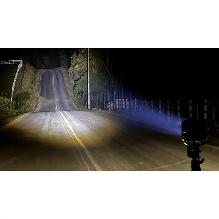 Imagem de Farol de milha LED Quadrado 60W 7200 lumens 12v DJ-5900CROSS Alta Potência Jeep Troller off-road