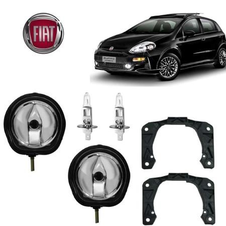 Farol de Neblina Punto Blackmotion 2014 Com Lampada H1 Par - AI Imagem de Farol de Neblina Punto Blackmotion 2014 Com Lampada H1 Par