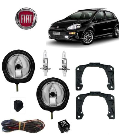 Farol de Neblina Punto Blackmotion 2015 Com Lampada H1 Kit - AI Imagem de Farol de Neblina Punto Blackmotion 2015 Com Lampada H1 Kit