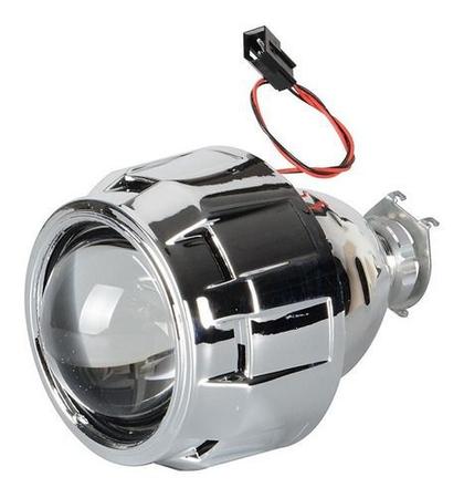 Imagem de Farol Lente Projetor Retrofit Moto Universal H4 H7 H1