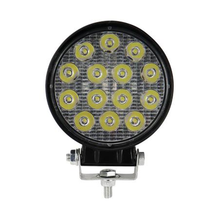 Imagem de FAROLETE MILHA REDONDO LED 42W auxiliar universal 12v 24v