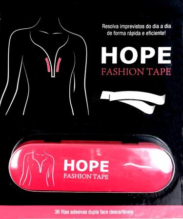 Fashion Tape Fitas Adesivas Dupla Face - Hope - HOPE - Fita Dupla Face -  Magazine Luiza