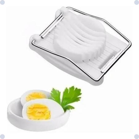 Fatiador Cortador De Ovos Cozidos Kehome Kit 2 Peças Imagem de Fatiador Cortador De Ovos Cozidos Kehome Kit 2 Peças