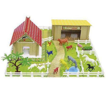 Jogo De Montar Infantil 721 Casa da Floresta 20 Peças + 8 Animais + 2  Árvores Junges - Brinquedos de Montar e Desmontar - Magazine Luiza