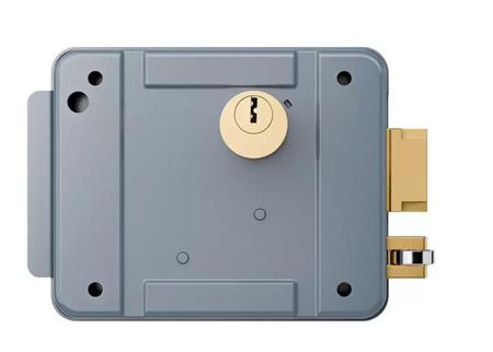 Fechadura Elétrica De Sobrepor Fx 1500 Cinza Intelbras Imagem de Fechadura Elétrica De Sobrepor Fx 1500 Cinza Intelbras