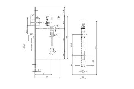 Imagem de Fechadura Lafonte Banheiro 6236 St2 55mm Roseta Preto Fosco