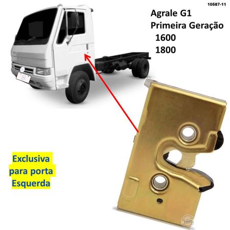 Imagem de Fechadura Mecânica Porta Esquerda Agrale 1600 1800 (s/ furo)