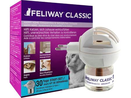 Imagem de Feliway Classic Difusor Elétrico + Refil 48ml Bivolt