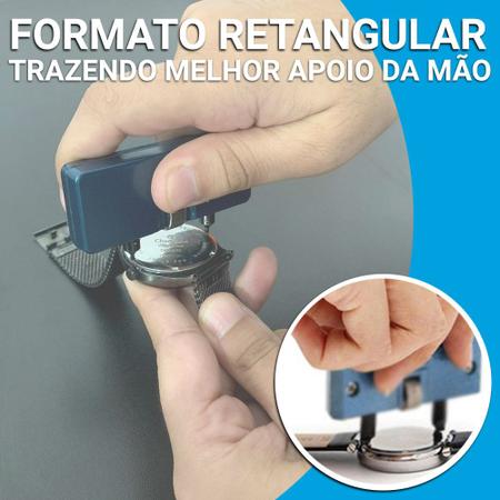 Imagem de Ferramenta Abridor de Relógio Para Abrir Tampa Fundo 60mm Relojoeiro Reparo Chave Universal Profissional