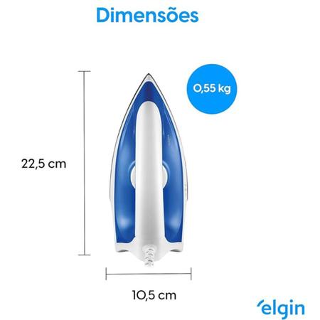 Imagem de Ferro a Seco IRON FORCE II ELGIN 1,2Kw/h 220V